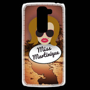 Coque LG G2 Mini Miss Martinique Rousse
