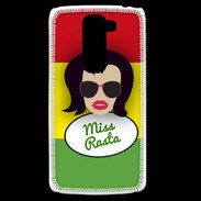 Coque LG G2 Mini Miss Rasta Brune