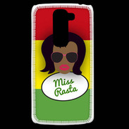 Coque LG G2 Mini Miss Rasta Black