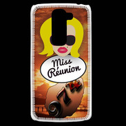 Coque LG G2 Mini Miss Réunion Blonde