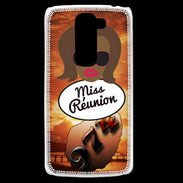 Coque LG G2 Mini Miss Réunion Black