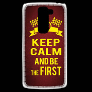 Coque LG G2 Mini Keep Calm and Be the First Rouge