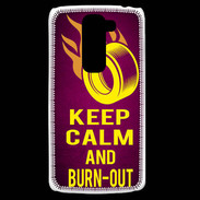 Coque LG G2 Mini Keep Calm and Burn Out Rose