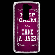 Coque LG G2 Mini Keep Calm and Take Jack Rose