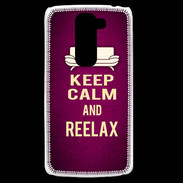 Coque LG G2 Mini Keep Calm and Reelax Rose