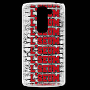Coque LG G2 Mini L'seum rouge