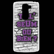 Coque LG G2 Mini Ta l'seum ou bien Violet