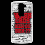 Coque LG G2 Mini Wesh Gros Rouge