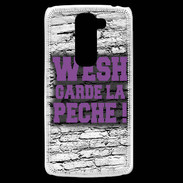 Coque LG G2 Mini Wesh garde la pèche Violet