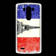 Coque LG G3 Drapeau français vintage 2