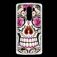 Coque LG G3 Tête de mort design et coloré