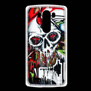 Coque LG G3 Tête de mort Graffiti couleur