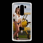 Coque LG G3 Avion sexy