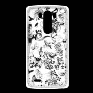 Coque LG G3 Design Fleur Tribal