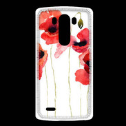 Coque LG G3 Dessin de coquelicot