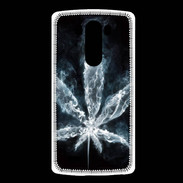 Coque LG G3 Feuille de cannabis en fumée