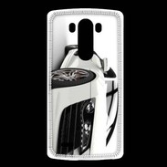 Coque LG G3 Belle voiture sportive blanche