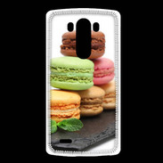 Coque LG G3 Macarons sur ardoise