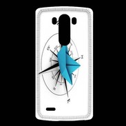 Coque LG G3 Bateau rose des vents
