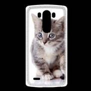 Coque LG G3 chaton gris 4