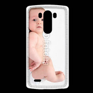 Coque LG G3 Bébé allongé sur le dos