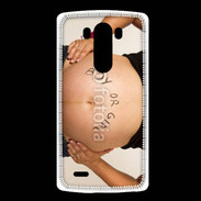 Coque LG G3 Femme enceinte ventre 