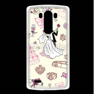 Coque LG G3 Thème mariage 1