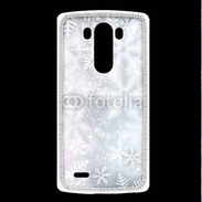Coque LG G3 Etoiles de neige