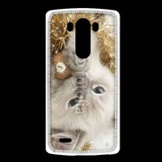 Coque LG G3 Chat Noël