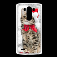 Coque LG G3 Chat Noël 2