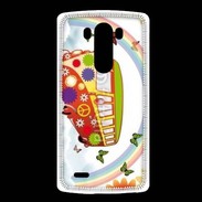Coque LG G3 Flower power