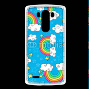 Coque LG G3 Ciel Rainbow