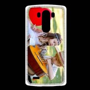 Coque LG G3 Jeune couple hippie