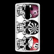 Coque LG G3 Tête de mort billard