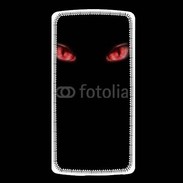 Coque LG G3 Yeux rouges fond noir