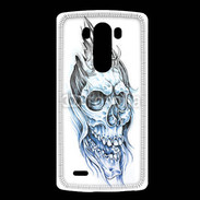 Coque LG G3 Crâne en dessin 50