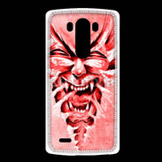 Coque LG G3 Monstre en dessin rouge 