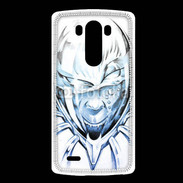 Coque LG G3 Monstre en dessin bleu