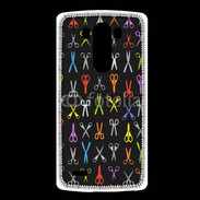 Coque LG G3 Fond ciseau coiffeur