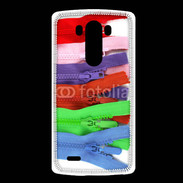 Coque LG G3 Fermetures éclaires coutures