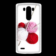 Coque LG G3 Tricot et couture