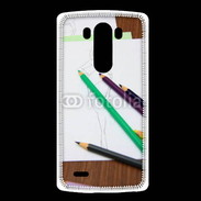 Coque LG G3 Patron de couture 2