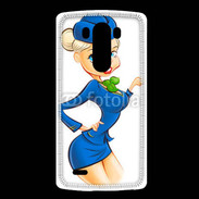 Coque LG G3 Hôtesse de l'air