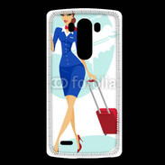 Coque LG G3 Hôtesse de l'air 3