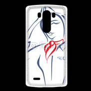 Coque LG G3 Hôtesse de l'air 4