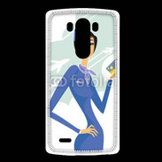 Coque LG G3 Hôtesse de l'air 8