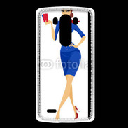 Coque LG G3 Hôtesse de l'air 9