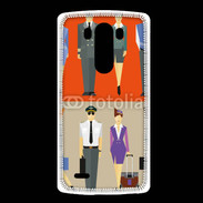 Coque LG G3 Commandant de bord et hôtesse de l'air 2