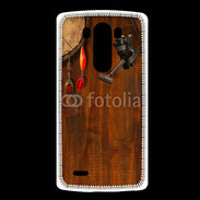 Coque LG G3 Canne à pêche et hameçons pêcheur