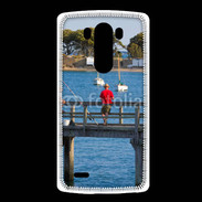 Coque LG G3 Pêcheurs sur ponton